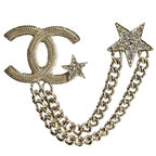 Chanel Brooch Star CC Logo