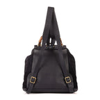 Gucci Rajivanbu Backpack Blue Suede Leather — view 4