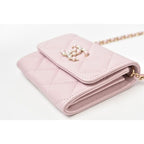 Chanel Chain Mini Wallet Accessory Pouch Ap2138 Quilted Caviar — view 6