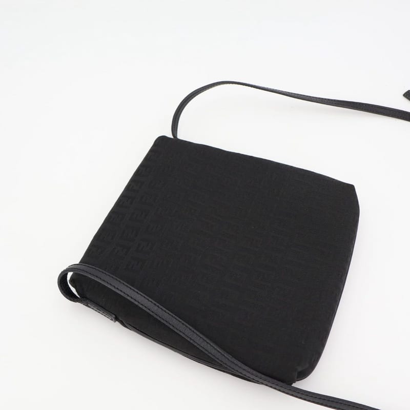 Fendi Zucchino Messenger Shoulder Bag 8 Bt075 — view 9