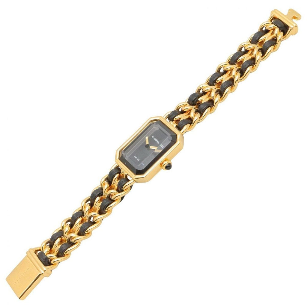 Chanel Watch Premiere S Black Leather — view 4