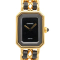 Chanel Watch Premiere S Black Leather