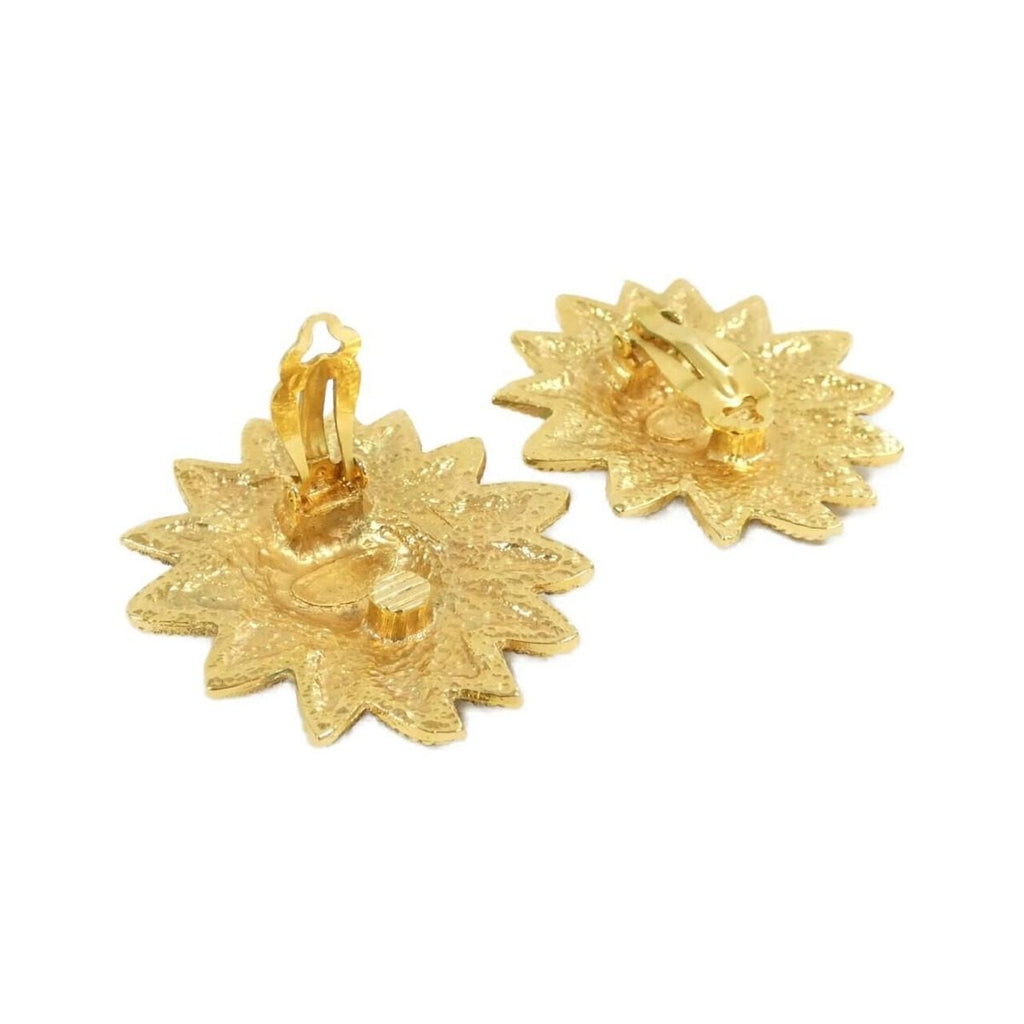 Chanel Vintage Earrings Gold — view 3