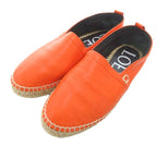 Loewe Espadrille Slip-on Anagram 36 Orange Iu Gy18