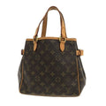 Louis Vuitton Monogram Batignolles Canvas Leather