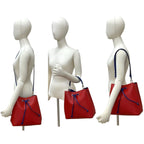 Louis Vuitton Neo Noe MM Epi Leather 2-Way Shoulder Bag Red Blue — view 2