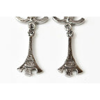Chanel Eiffel Tower Motif in Black Silver — view 4