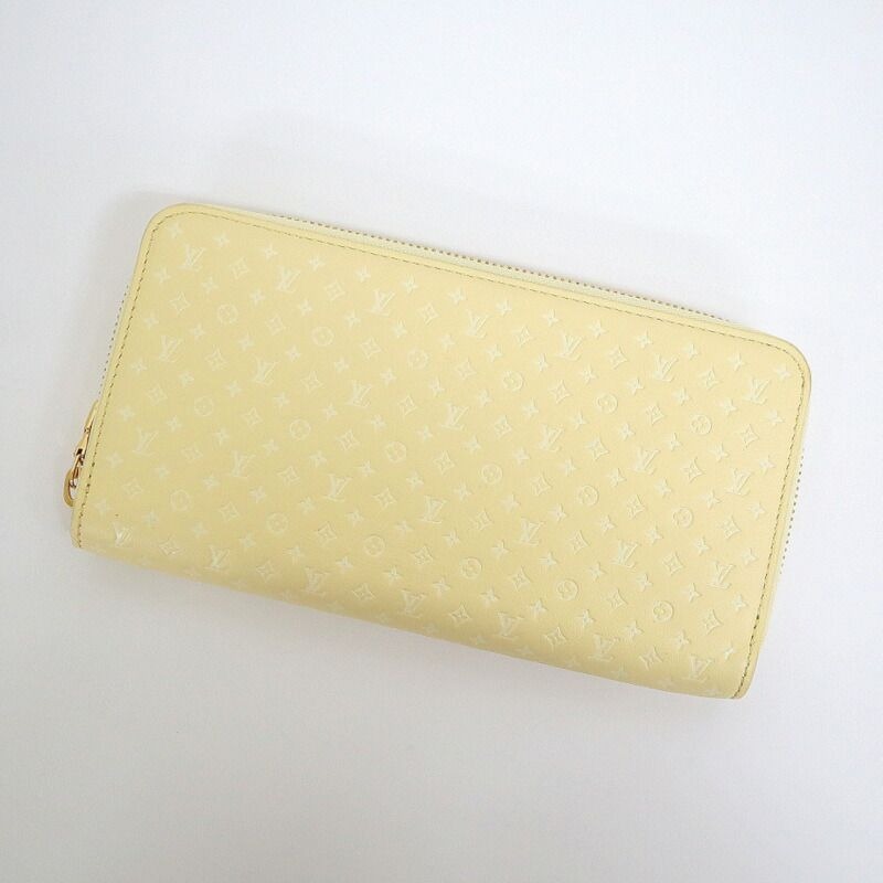 Louis Vuitton Zippy Wallet Nano Monogram Yellow