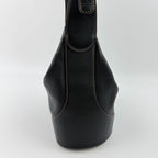 Loewe Shoulder Bag Black Leather Vintage — view 4