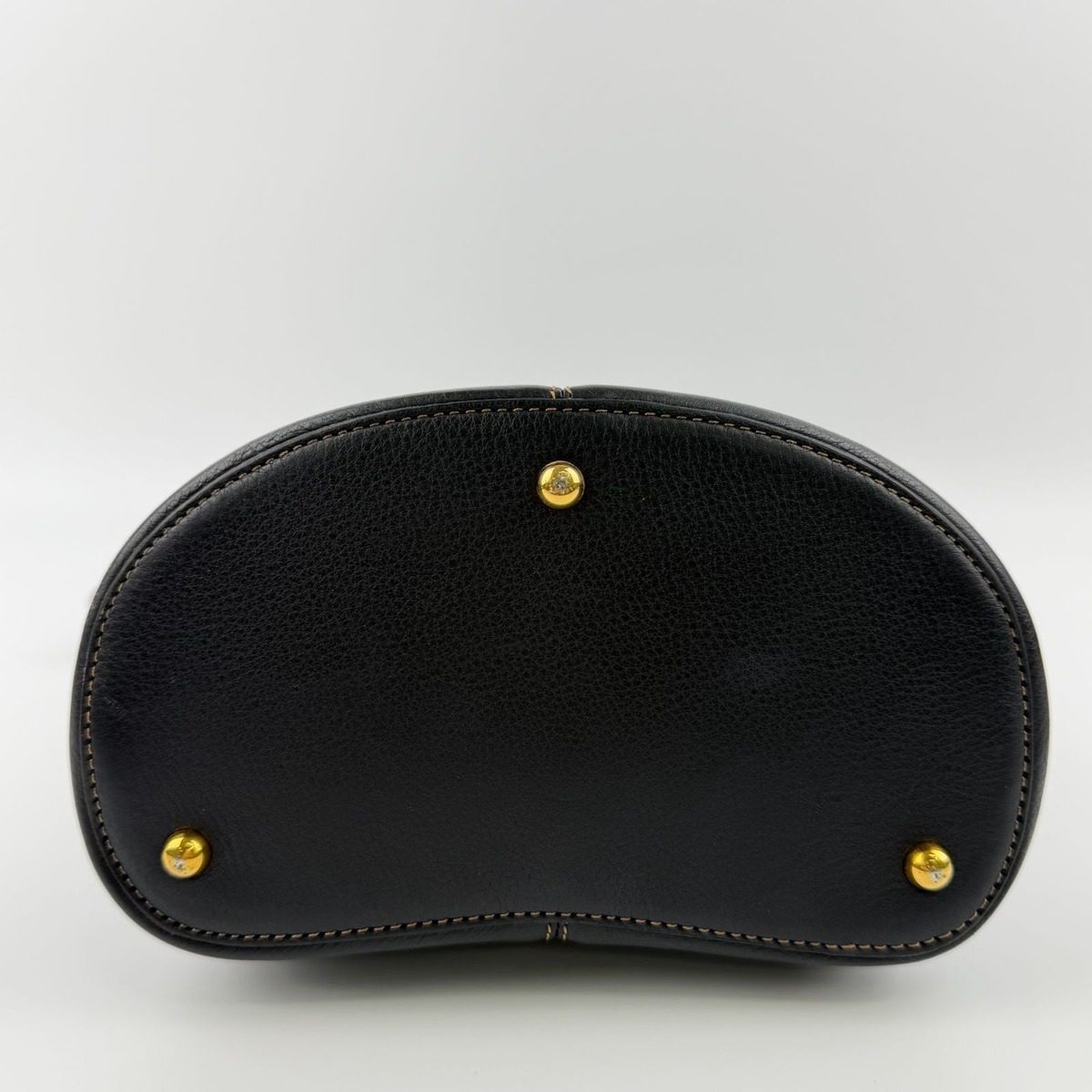 Loewe Shoulder Bag Black Leather Vintage — view 8