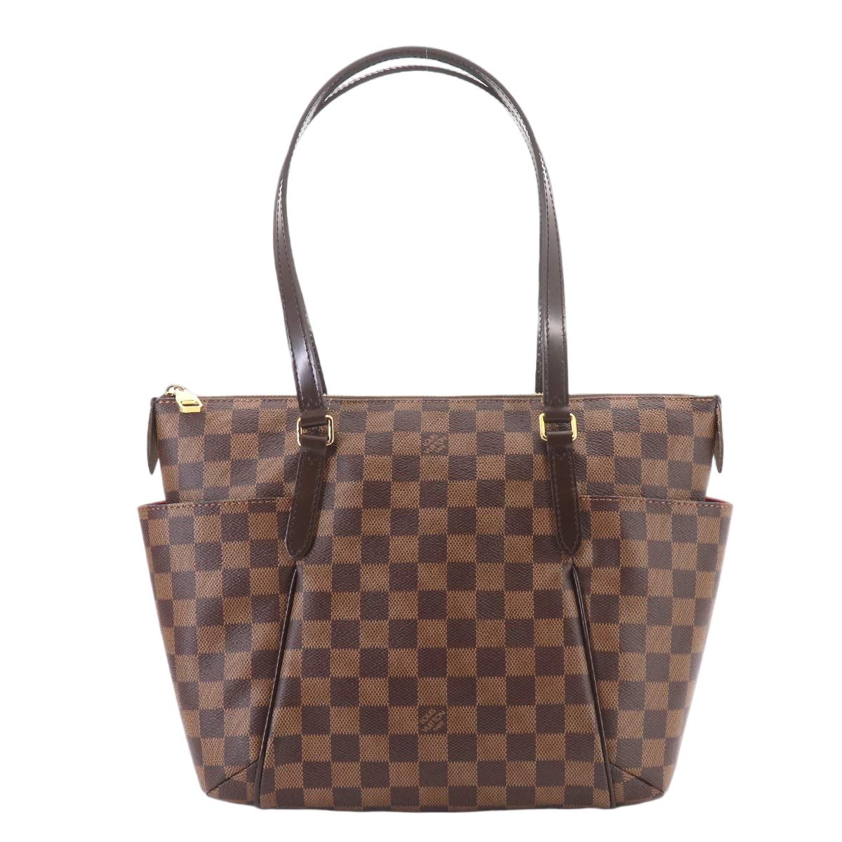 Louis Vuitton Damier Totally PM Tote Ebene Brown