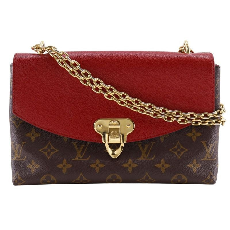 Louis Vuitton Saint Placide Monogram Canvas Threes Brown Red Ca2167