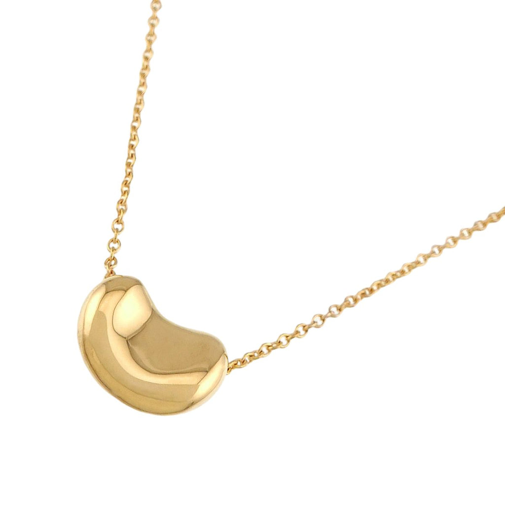 Tiffany & Co Bean Necklace 41 cm 18k YG Yellow Gold