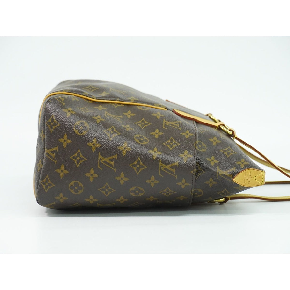 Louis Vuitton LV Totally MM Monogram Tote Shoulder Bag Brown — view 4