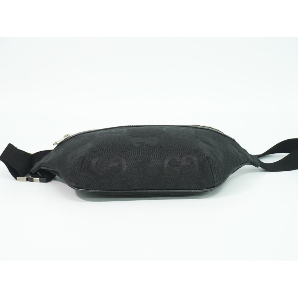 Gucci Jumbo GG Canvas Belt Bag Black — view 3