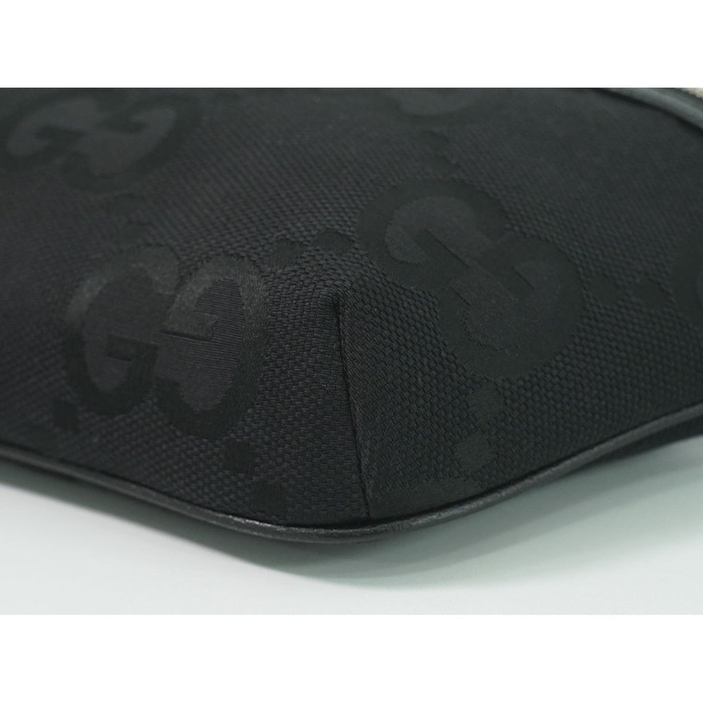 Gucci Jumbo GG Canvas Belt Bag Black — view 7