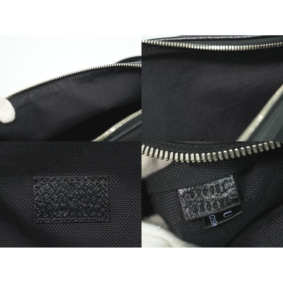 Gucci Jumbo GG Canvas Belt Bag Black — view 9