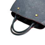 Louis Vuitton Empreinte Montaigne BB Marine Rouge Shoulder Bag — view 8