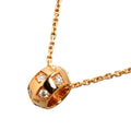 Louis Vuitton le Damier de Diamond Necklace 50 18k Pink Gold