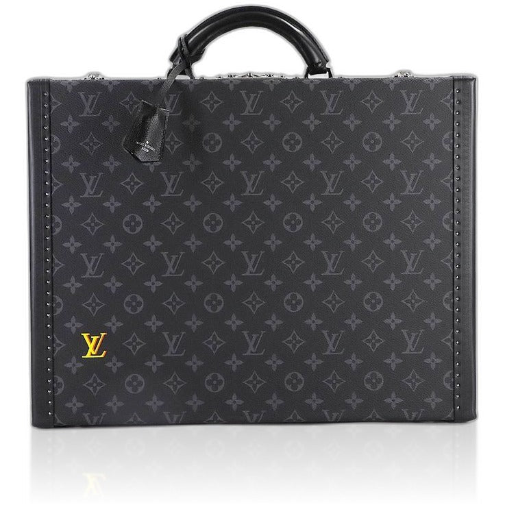 Louis Vuitton Monogram Eclipse President Clasol 45 Trunk Case