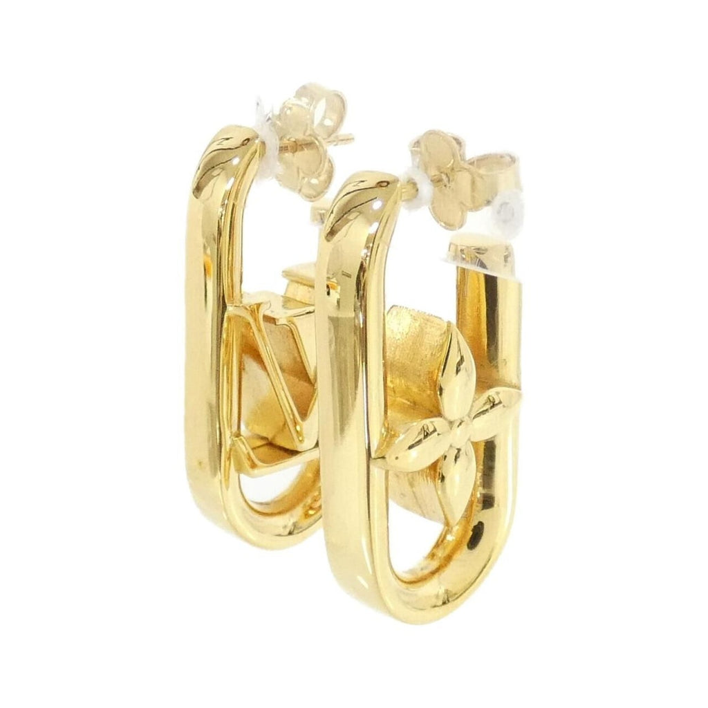 Louis Vuitton Book de Reille Hoop My LV Chain Earrings