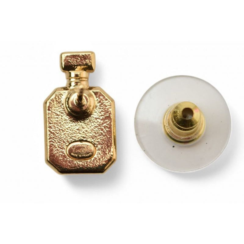 Chanel Accessories Coco Mark CC Gold Bottle Motif C25 — view 3