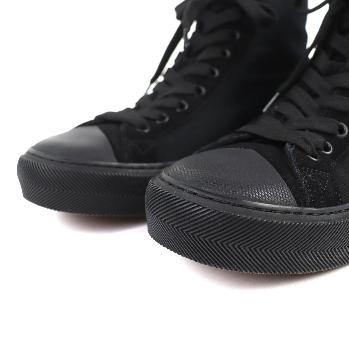 Louis Vuitton Tattoo Line Canvas Suede Alps Emblem High Cut Sneakers — view 7