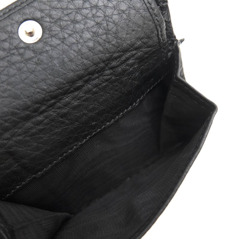Fendi Wallet Men Leather Black 7 M0194 O7 N Fogxn Coin — view 9