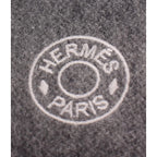 Hermes Scarf Cashmere Gray — view 8