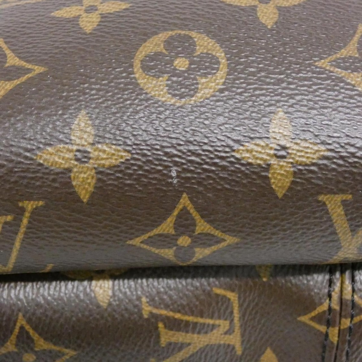 Louis Vuitton Monogram Macassar Discovery Backpack Brown Marron — view 4
