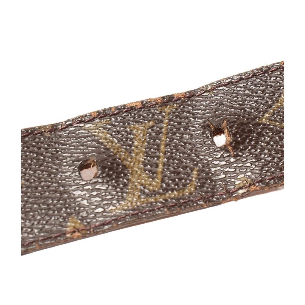 Louis Vuitton Belt Ceinture Ellipse Monogram Brown — view 5