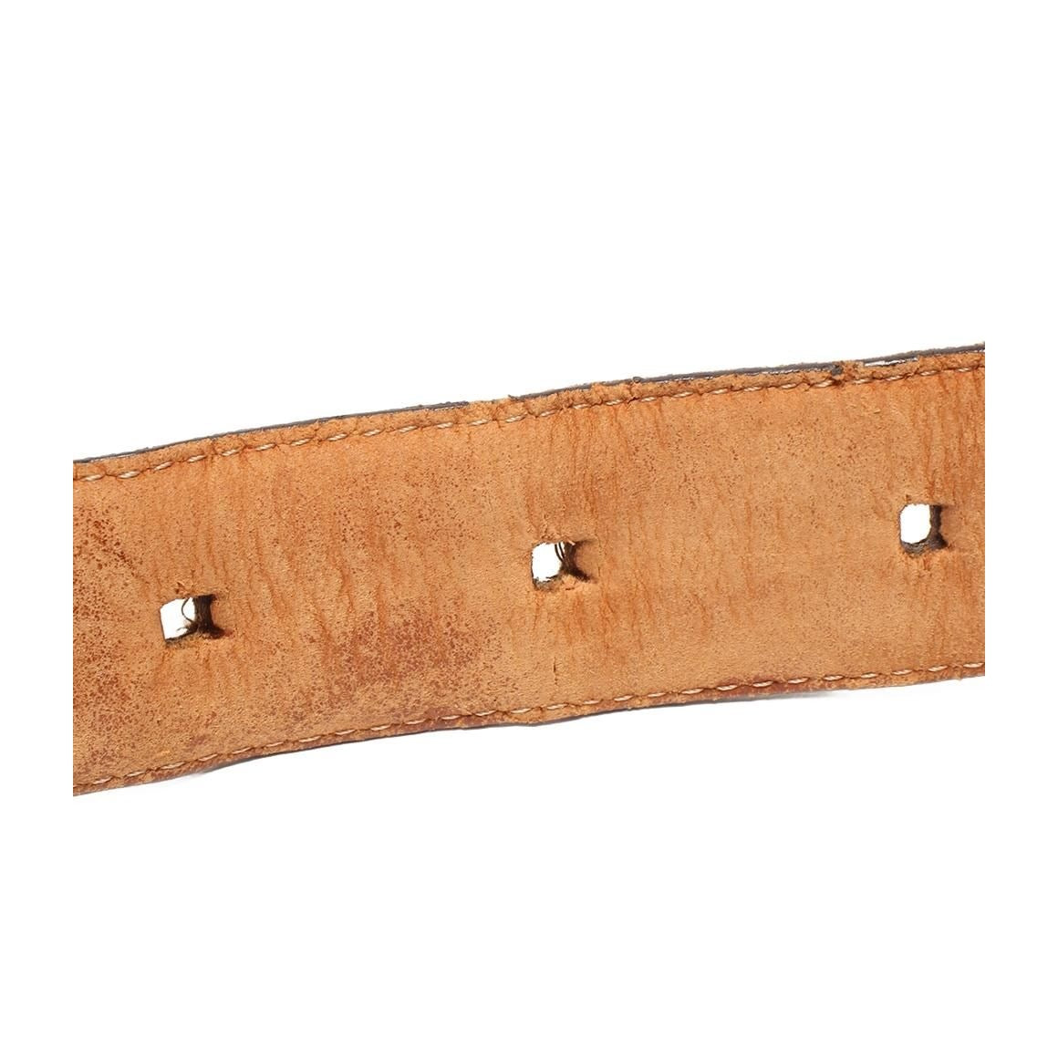 Louis Vuitton Belt Ceinture Ellipse Monogram Brown — view 8