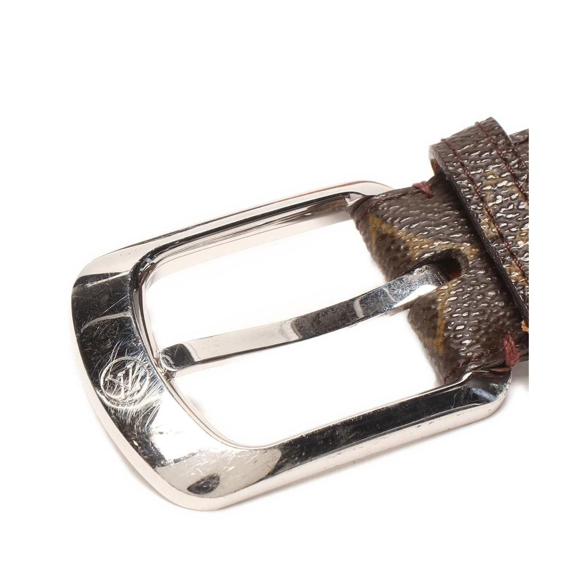 Louis Vuitton Belt Ceinture Ellipse Monogram Brown — view 9