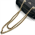 Prada Nylon Tessuto Quilted Chain Shoulder Tote Black — view 6
