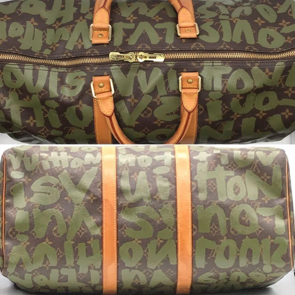 Louis Vuitton Monogram Graffiti Keepall 50 Boston Bag Price Negotiation Welcome — view 4