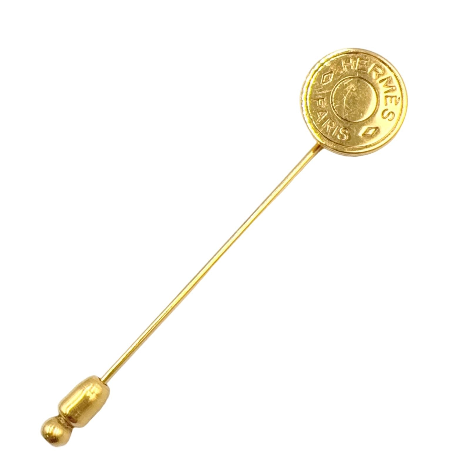 Hermes Series Pin Gold Plated Brooch