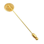 Hermes Series Pin Gold Plated Brooch — view 2