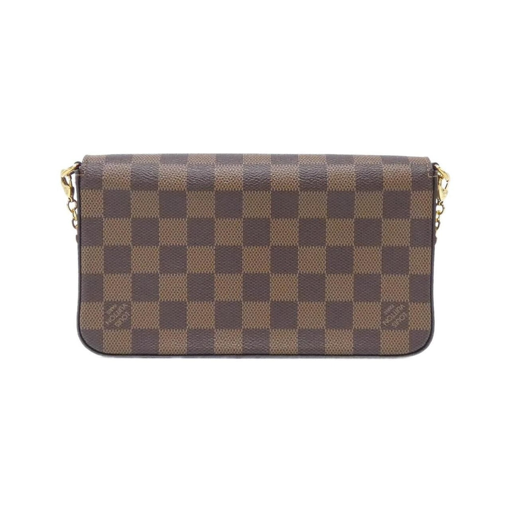 Louis Vuitton Damier Pochette Shoulder Bag Ebene — view 2