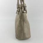 Loewe Anagram Shoulder Bag Beige Leather Vintage — view 5