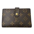 Louis Vuitton Wallets Men Brand Bifold Monogram Canvas Portefeuil