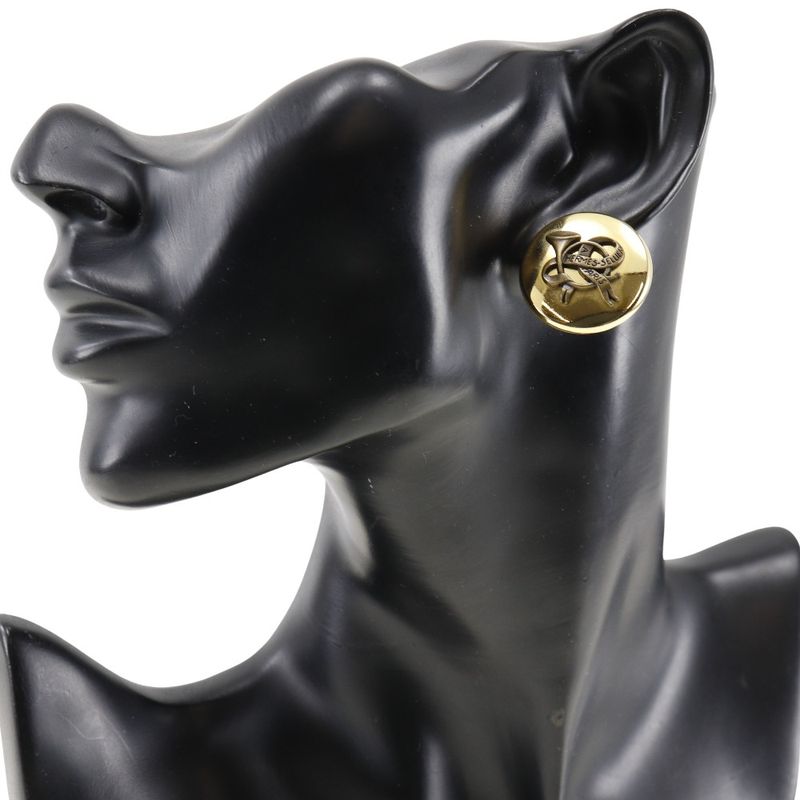 Hermes Horns Gold Plated 16.3 g Earrings — view 3
