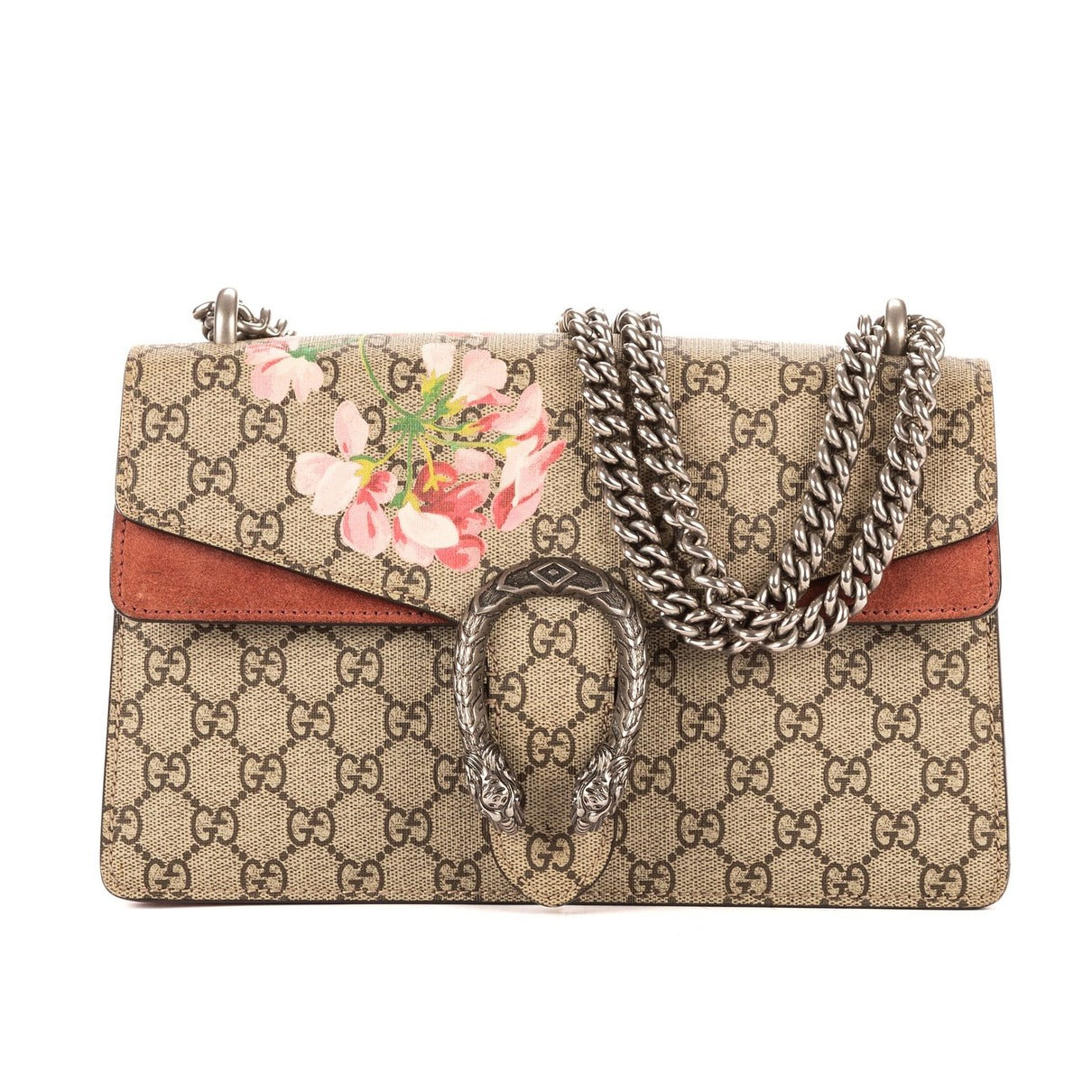 Gucci Blooms Dionysus Beige Burgundy Supreme Canvas Jacket