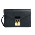 Louis Vuitton Epi Pochette Serie Dragonne Noir Black Second Bag