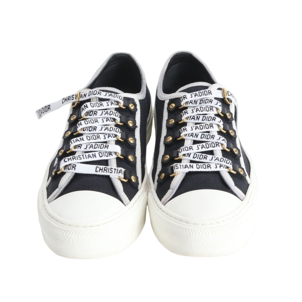 Dior Low Cut Sneakers Lace Up Shoes Flat — view 2