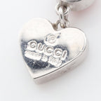 Gucci Necklace Red Heart Silver — view 4