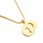 Dior Necklace CD Logo Gold Plated Rhinestone — view 2