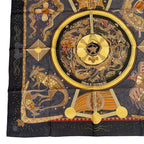 Hermes Silk Scarf Carre 90 Reve D'australie Australian Dream Brawan — view 5