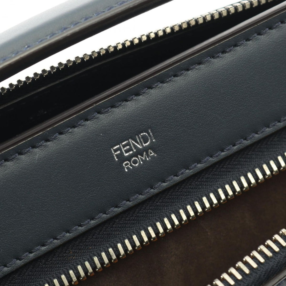 Fendi Handbag Dot Com Navy — view 4