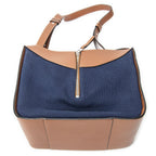 Loewe Small Hammock Tan Blue Canvas — view 7
