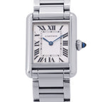 Cartier Tank Mast SM Watch Silver Dial Quartz